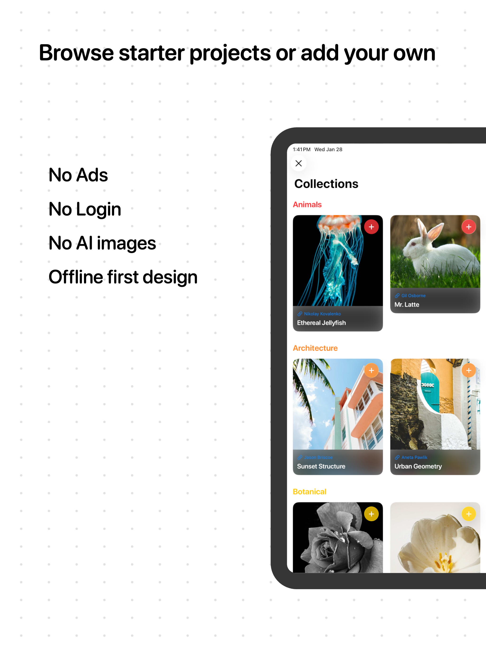 Artist Reference on iPad